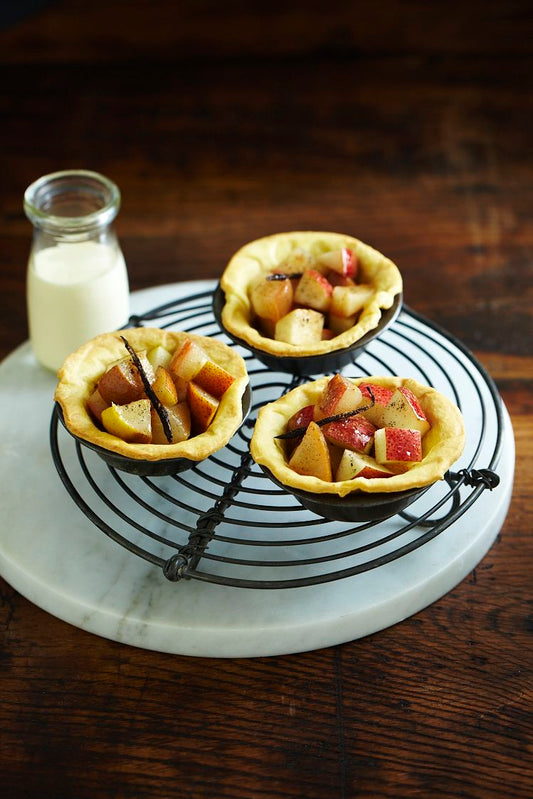 Pear, Vanilla, Cinnamon Tartlet