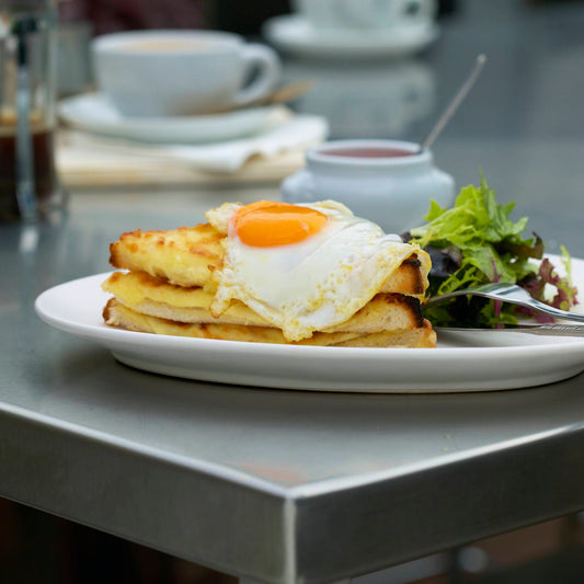 Croque Madame, Spicy Tomato Sauce
