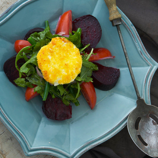 Salad of Chevre, Beetroot, Green Beans