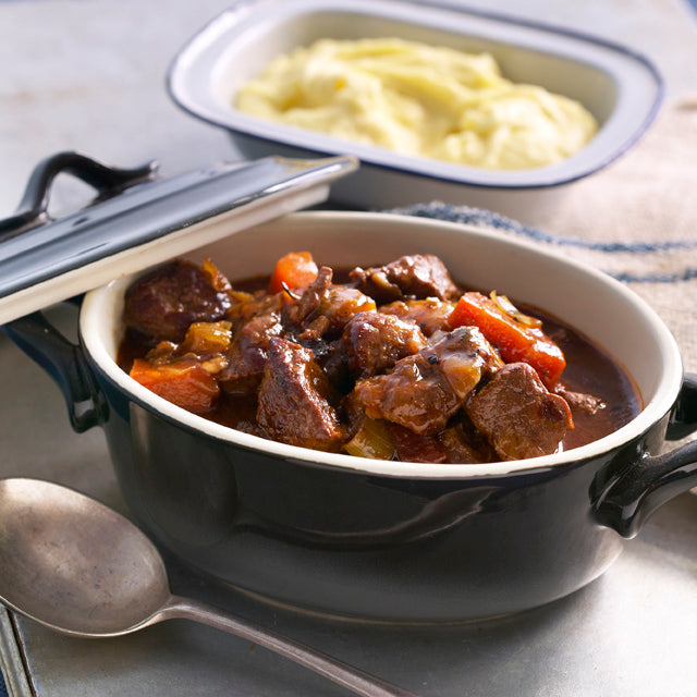 Casserole of Beef, Pommes Puree