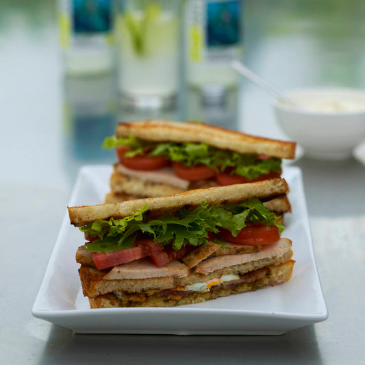 Bitton Club Sandwich, Coriander Pesto