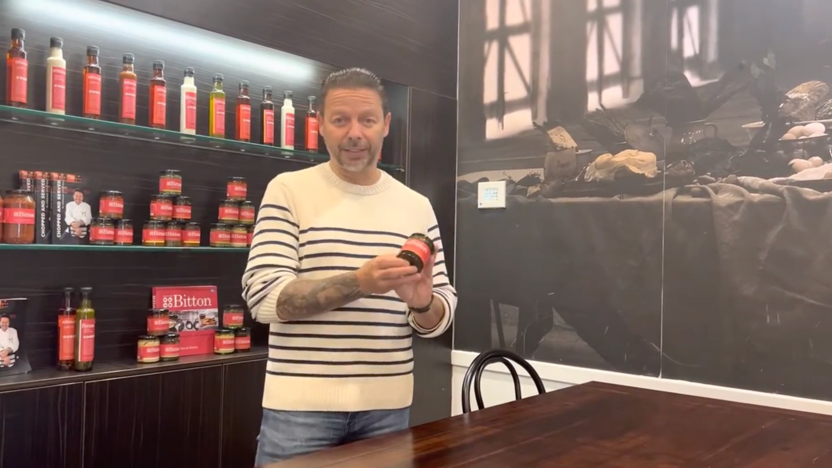 Load video: Bitton Gourmet Orange Jelly Glaze presented by David Bitton